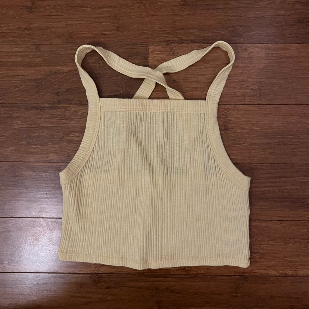 Yellow tank top